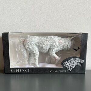 Culturefly HBO Game Of Thrones Ghost Snow Wolf Direwolf Vinyl Figure-New in Box